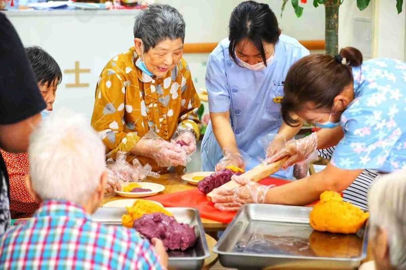上海松江中山街道燕喜雁居敬老院